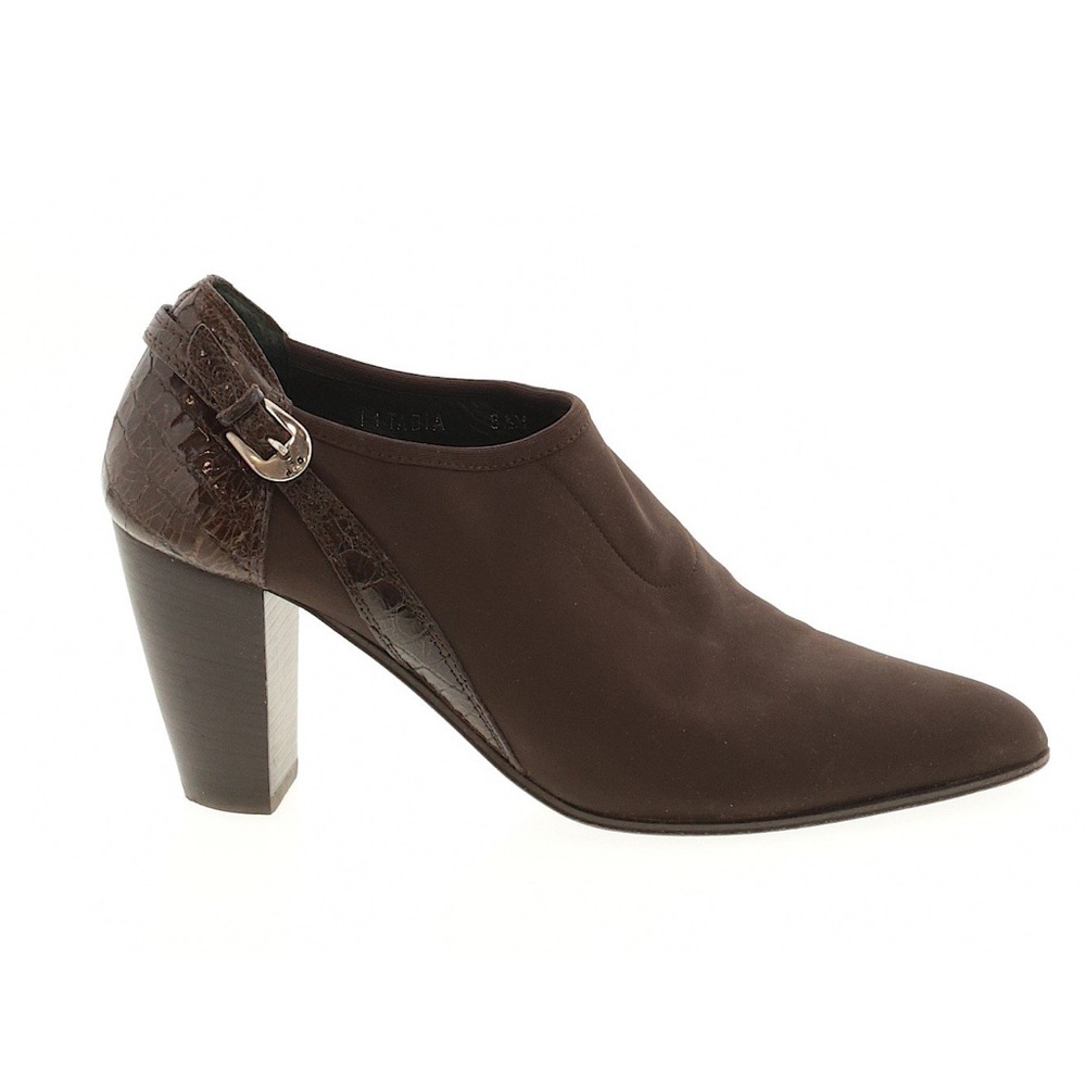 Donald J Pliner Brown Ankle Boots